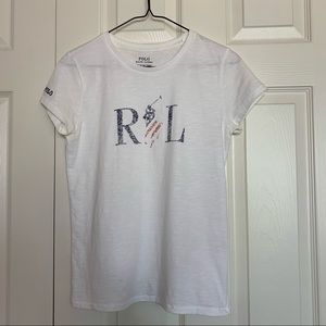 Polo Ralph Lauren logo tee XS